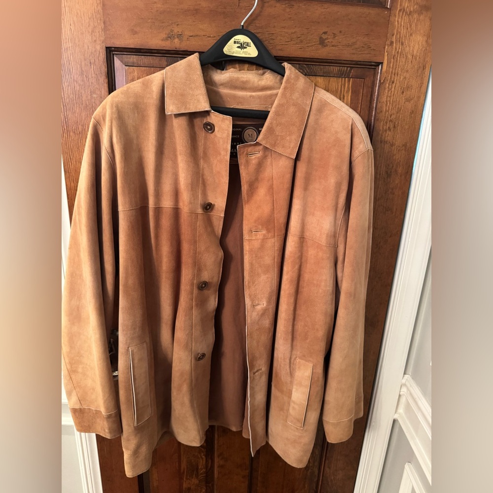 Mens suede jacket